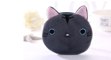 Plush Grey Small Whales Coin Purse Cute Zipper Women's Coin Wallet Shark Shape Girls Earphone Money Storage Bag Key Bag Purse