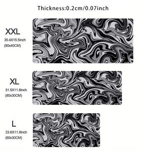 Topographic Map Seamless Mousepad Custom Home Computer Keyboard Pad Desk Mat Laptop Soft Anti-slip Table Mat XX Big Mouse Pad