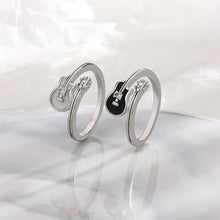Korean Guitar Ring Adjustable Opening Jewelry Accessories Gift