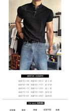 Short-sleeved T-shirt for Men Summer American-style Sports Fitness Regular Shoulder Muscle-revealing Three-quarter Sleeve