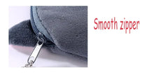 Plush Grey Small Whales Coin Purse Cute Zipper Women's Coin Wallet Shark Shape Girls Earphone Money Storage Bag Key Bag Purse