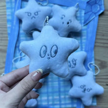 2025 Korean Wave New MARK DoYoung HAECHAN TAEYONG Keychain Blue Keychain Plush Pendant Bag Pendant Accessories Fan Support Gift