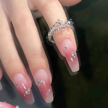 2025 New Korean Silver Color Four Pointed Star Rings For Women Simple Y2k Cross Star Opening Adjustable Finger Ring Jewelry Gift