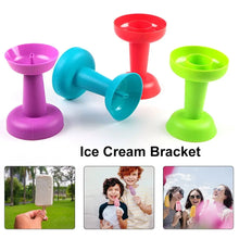 1PC Double Drip Proof Popsicle Holder Anti-drip Tray Ice Cream Bracket Anti-flow Popsicle Protectors Portable Ice Pop Guard