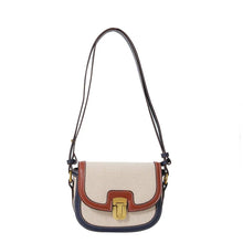 2025 New! Korean Minimalist Color - Block Single - Shoulder Crossbody Bag, Retro Saddle Style, Versatile Underarm Tote