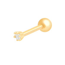 CANNER 1PC Real 925 Silver Stud Earring Small Zircon Earrings For Women Ear Bone Nail Lip Piercing Body Wedding Gifts Jewelry