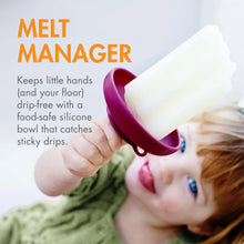 Drip-Proof Popsicle Rack Silicone Anti-Drip Ice Cream Bracket Reusable Portable Popsicle Protector for Kids Ice Cream