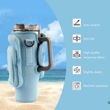 1pc Crossbody Bag Insulated Water Bottle Cover Sleeve for Stanley Cup Anti-fall 30oz/40oz Tumbler Protective Carrier Pouch Strap