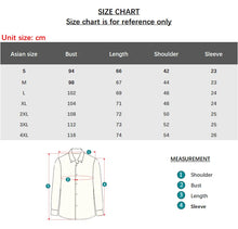 Summer Cool Men Short-sleeved Shirt Anti-wrinkle Solid Color Fashion office Casual Loose Button Pocket Shirt Male Clothing Top