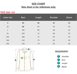 Summer Cool Men Short-sleeved Shirt Anti-wrinkle Solid Color Fashion office Casual Loose Button Pocket Shirt Male Clothing Top