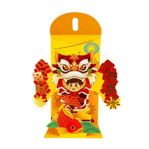 Chinese New Year Red Envelopes 2024 Chinese Dragon Year Red Packet Envelope Spring Festival Lucky Money Packet Kid Gift