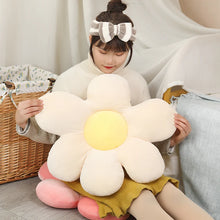 cushion Six Petal Flower Cushion Girly Room Decor Sunflower Pillow Bay Window Setting for Bedroom Seat Pillow Pink Flower