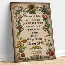 Inspirational Quote Alice In Wonderland Posters Prints Canvas Painting Cartoon Retro Wall Art For Living Room Home Decoration
