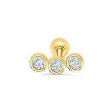 CANNER 1PC Real 925 Silver Stud Earring Small Zircon Earrings For Women Ear Bone Nail Lip Piercing Body Wedding Gifts Jewelry