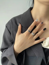 Korean Guitar Ring Adjustable Opening Jewelry Accessories Gift