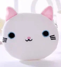 Plush Grey Small Whales Coin Purse Cute Zipper Women's Coin Wallet Shark Shape Girls Earphone Money Storage Bag Key Bag Purse