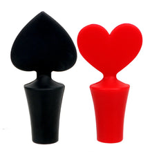 Wine Beer Bottle Stopper Creative Silicone Bar Tools Red Heart Cork Drink Sealer Plug Bar Seal Red Wine Stopper Kitchen Bar Tool