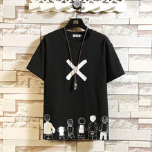 Short Sleeve T Shirt Men Summer High Quality Tshirt Top Tees Classic Brand Fashion Clothes Plus Size M-5XL O NECK Streetwear Tee