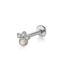 CANNER 1PC Real 925 Silver Stud Earring Small Zircon Earrings For Women Ear Bone Nail Lip Piercing Body Wedding Gifts Jewelry