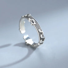Korean Style Music Symbol Rings for Men Women Jewelry Gifts Adjustable Size