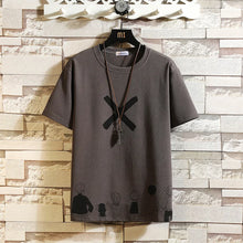 Short Sleeve T Shirt Men Summer High Quality Tshirt Top Tees Classic Brand Fashion Clothes Plus Size M-5XL O NECK Streetwear Tee