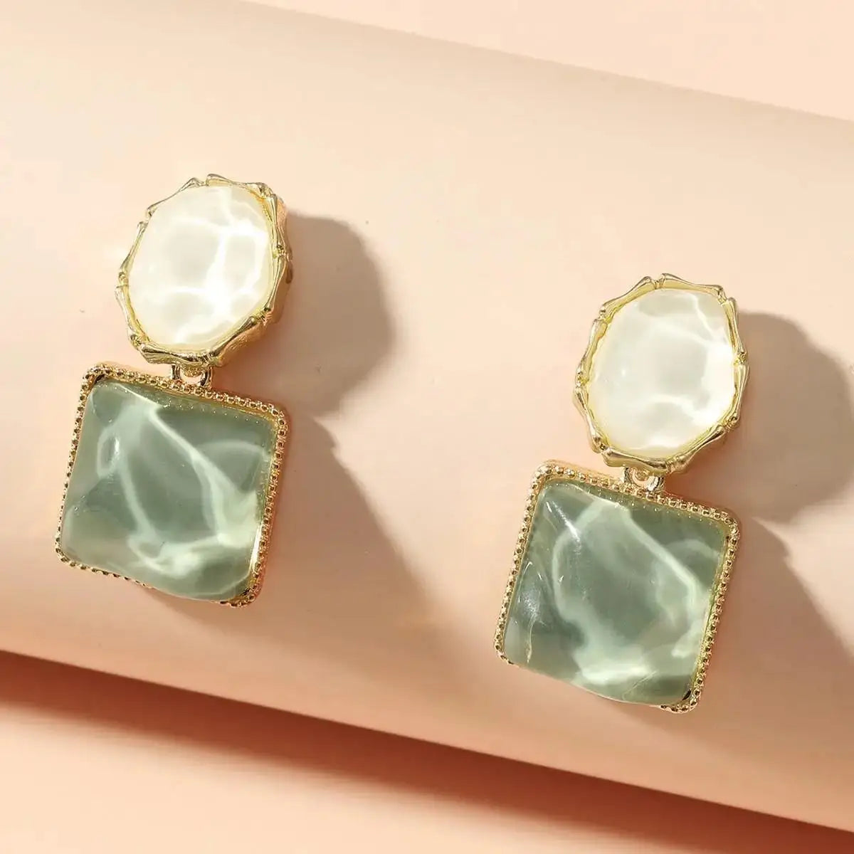 925 Silver Needle Korean Fashion Colorful Cube Crystal Earrings For Women Jewelry 2024 Trending New Sweet Zircon Stud Earrings
