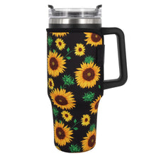 Reusable Neoprene Insulated Sleeves Cup Holder Idea for 40oz Tumbler Cup with Handle(Only Cup Sleeves)