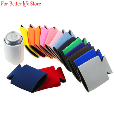 1PCS Beer Sleeves Camping Can Cup Soda Cover Foam Drink Cooler Portable Bottle Outdoor Sleeve for Party Wedding Birthday