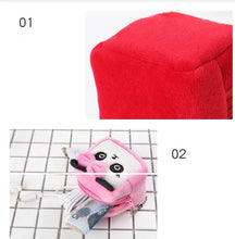 Plush Grey Small Whales Coin Purse Cute Zipper Women's Coin Wallet Shark Shape Girls Earphone Money Storage Bag Key Bag Purse