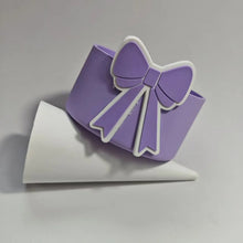 Cute Bow Silicone Boot Bottom Sleeve Cover for Stanley Tumbler Cup Protection Case 10mm Straw Covers Cap For Stanley Cup