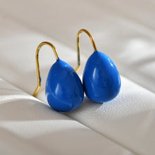 Color Drop Oil Earrings Simple Design with Light Luxury High Sense of Women's Accessories Drop Ear Accessories Wholesale
