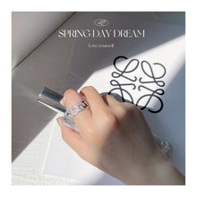 2022 Korean Wave Summer New Jung Kook JK Same Style Geometry Ring Chain  INS Trend KPOP Accessories Women's Jewelry Gifts