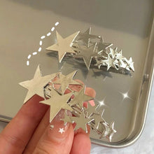 Korean Fashion Y2K Star Hair Clips Kawaii Fashion Sweet Cool Girls Charm Trend Hairpin for Women Aesthetics Hair Accessories