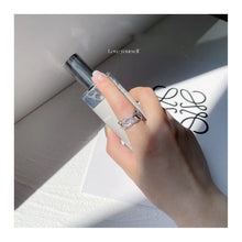 2022 Korean Wave Summer New Jung Kook JK Same Style Geometry Ring Chain  INS Trend KPOP Accessories Women's Jewelry Gifts