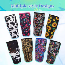 Reusable Neoprene Insulated Sleeves Cup Holder Idea for 40oz Tumbler Cup with Handle(Only Cup Sleeves)