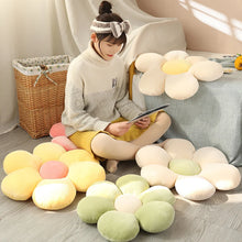 cushion Six Petal Flower Cushion Girly Room Decor Sunflower Pillow Bay Window Setting for Bedroom Seat Pillow Pink Flower