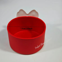 Cute Bow Silicone Boot Bottom Sleeve Cover for Stanley Tumbler Cup Protection Case 10mm Straw Covers Cap For Stanley Cup