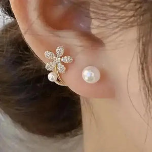 925 Silver Needle Korean Fashion Colorful Cube Crystal Earrings For Women Jewelry 2024 Trending New Sweet Zircon Stud Earrings