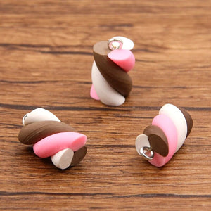  10Pcs Colorful Small Balloon Resin Charms For Jewelry Making  Earring Bracelet Cute Pendant Patch DIY Phone Case Dollhouse C774