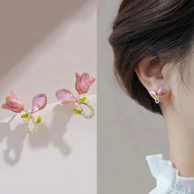 925 Silver Needle Korean Fashion Colorful Cube Crystal Earrings For Women Jewelry 2024 Trending New Sweet Zircon Stud Earrings