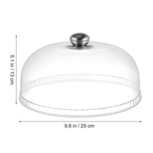 1pc Cake Dome Food Cover Sturdy Material Kitchen Accessories Food Dust Proof Cover Plastic Food Cover Cookware Parts Dining
