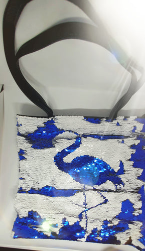 Reversible Sequins Bag