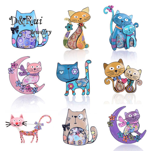 Brooches for Women Animals Anime Cute Enamel Brooch Pins for Women Fashion Jewelry Garment Collar Accessorie Girls Gift 2021 New