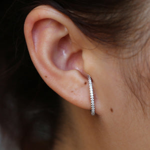 2018 simple lovely girl&#39;s earring gift fine 925 sterling silver long cz bar skinny bar classic minimal charming earrings stud