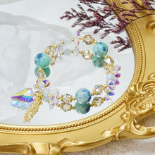 Korean Crystal bracelet fresh wind fairy wind friendship bracelets female holiday wind ginkgo leaf for women Jewelry for woman