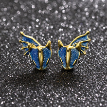 Fashion Enamel Dragon Rings Punk Viking Animal Snake Adjustable Finger Ring Women Statement Jewelry Gift