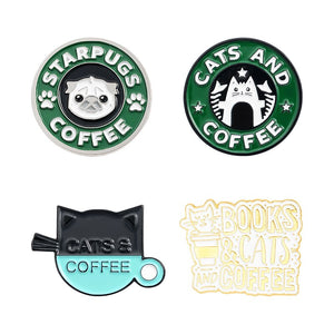 3-5 Pieces/set Sushi Coffee Fruit French fries Hamburger Egg Pizza Beer Enamel Pins Food Pin Badges Brooches Set Cartoon Jewelry