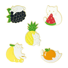 3-5 Pieces/set Sushi Coffee Fruit French fries Hamburger Egg Pizza Beer Enamel Pins Food Pin Badges Brooches Set Cartoon Jewelry