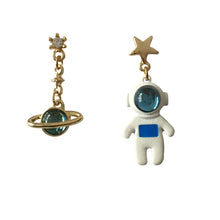 Timlee B014 Originality Cartoon Astronaut Star Planet Imitation Pearl Metal Bracelet  Fashion Accessories Wholesale,