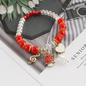 Bohemian Style bracelet for women String Multi-element Natural Stone Crystal Beaded bracelet on hand accessories charm jewelry